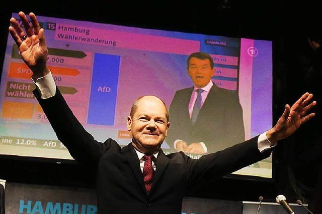 SPD triumphiert in Hamburg dank Scholz und Volkspartei-Qualitten