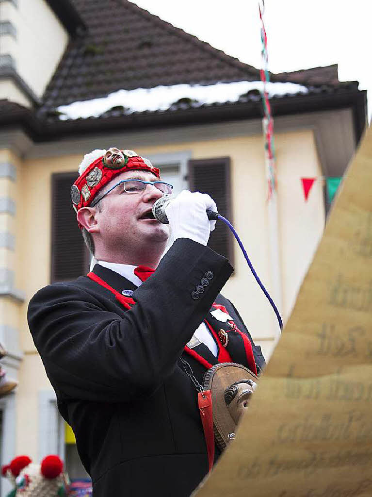 Fasnetausrufen in Elzach