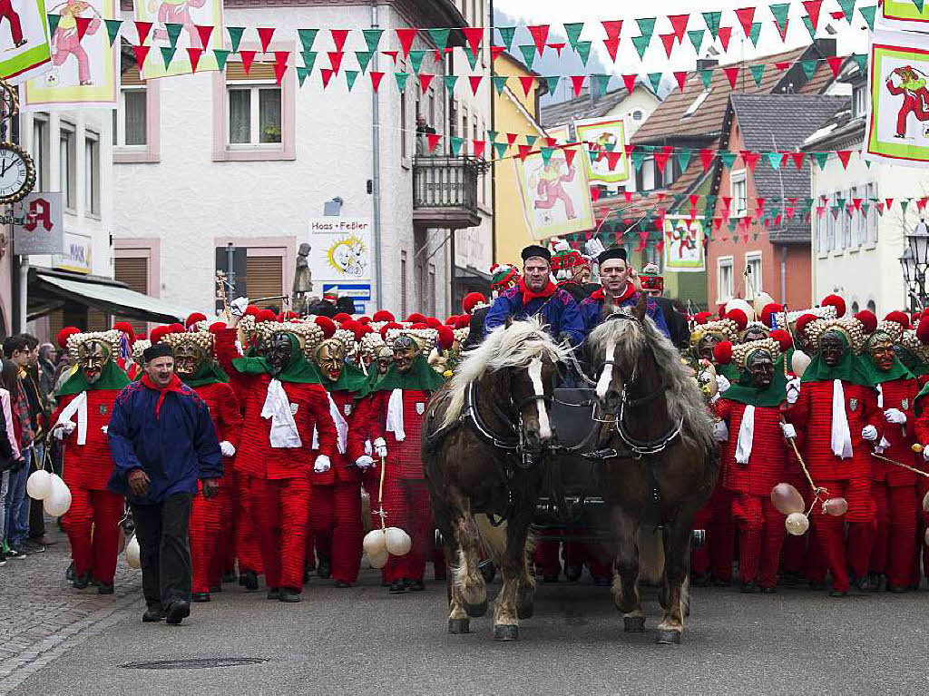 Fasnetausrufen in Elzach