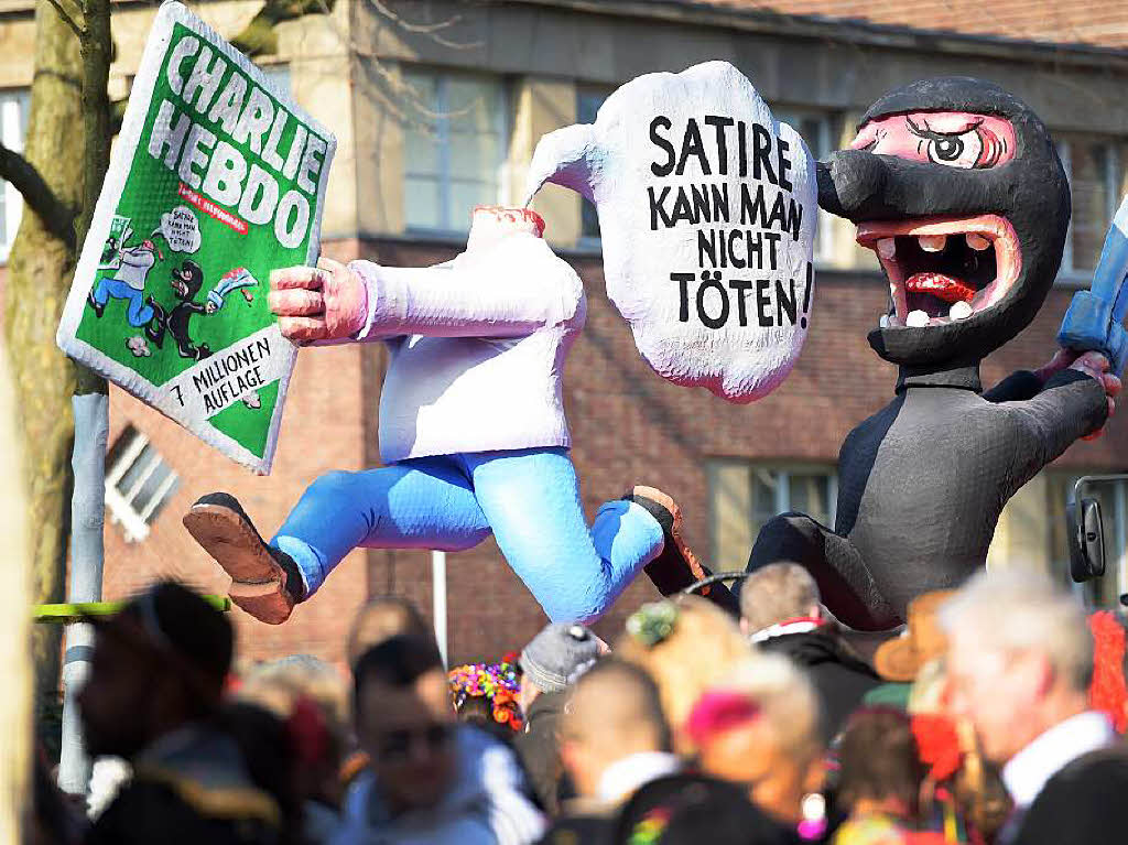 „Charlie Hebdo - Satire kann man nicht tten".