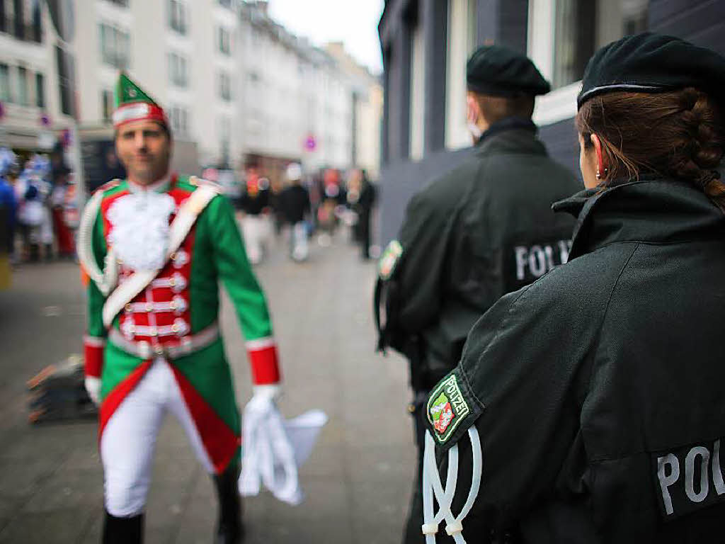 Rosenmontagsumzge in Kln und Dsseldorf.