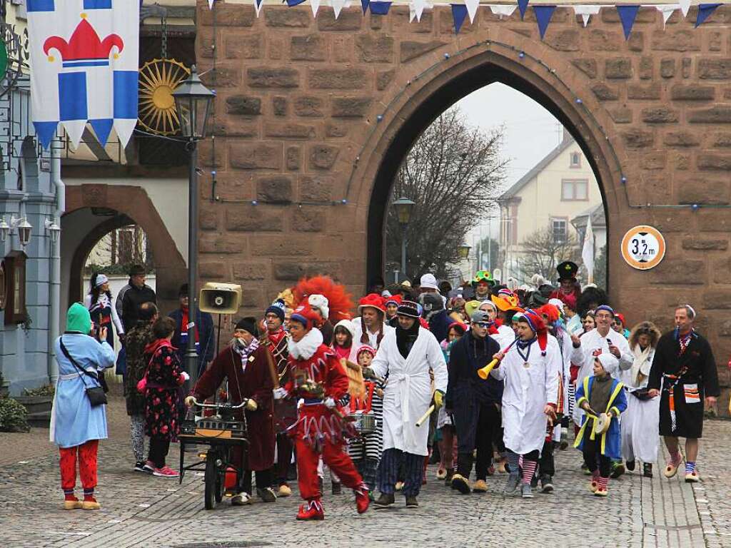 Wecken am Fasnetmndig in Endingen