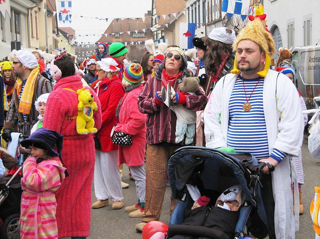 Wecken am Fasnetmndig in Endingen