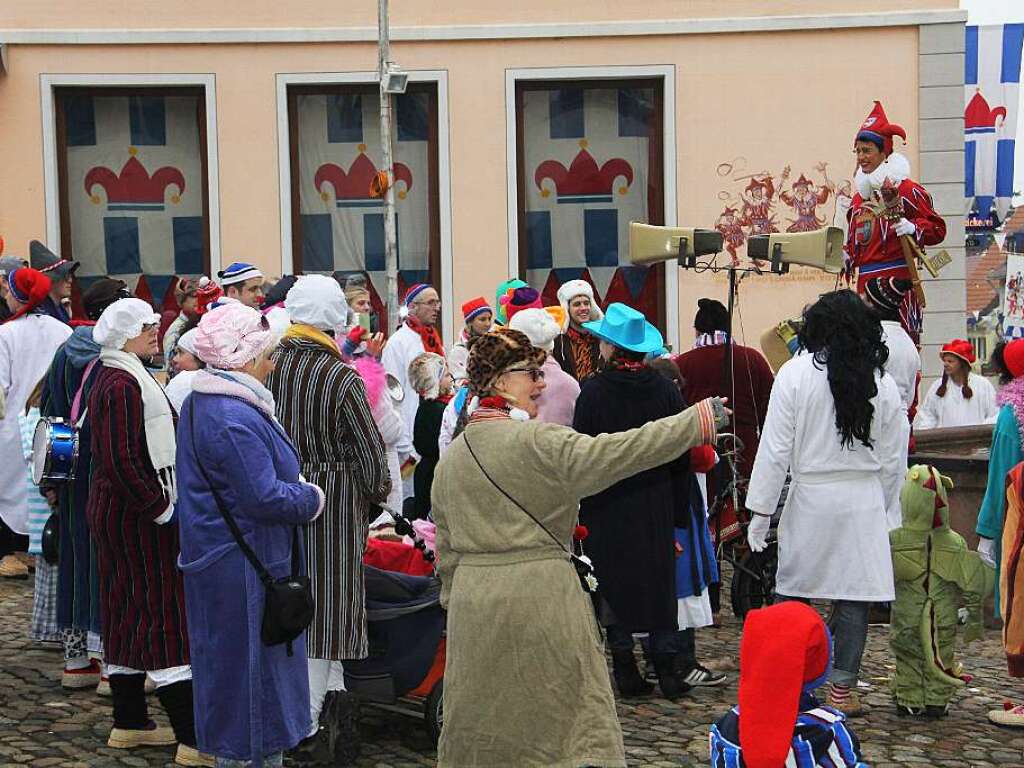 Wecken am Fasnetmndig in Endingen