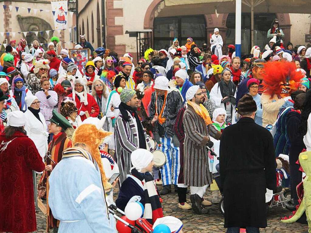 Wecken am Fasnetmndig in Endingen