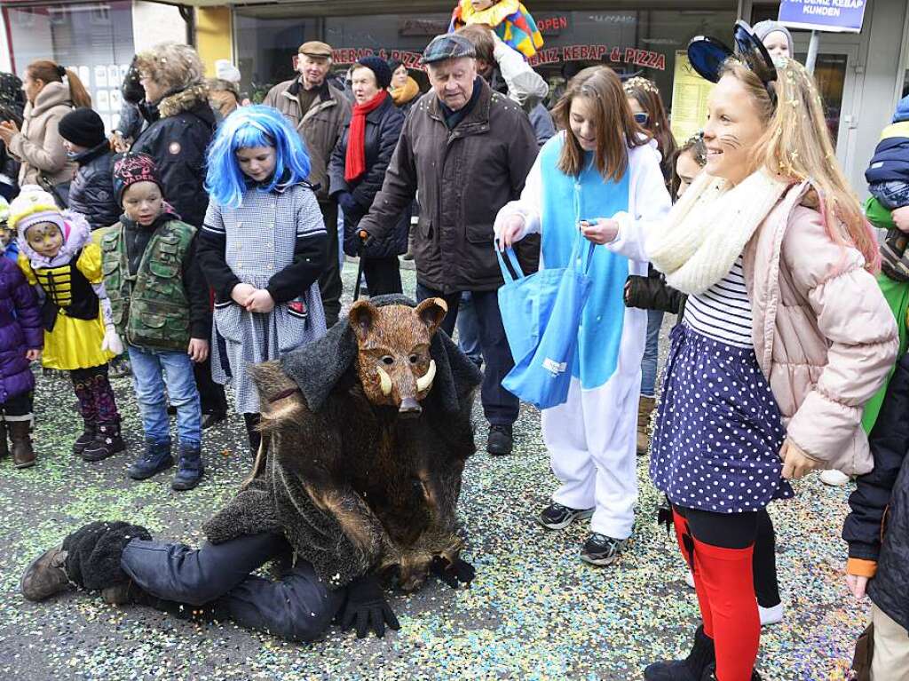 Impressionen vom Fasnachtsmntig in Bad Sckingen