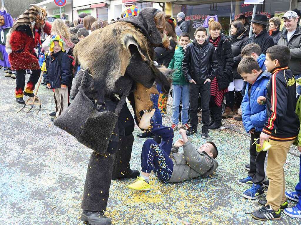 Impressionen vom Fasnachtsmntig in Bad Sckingen