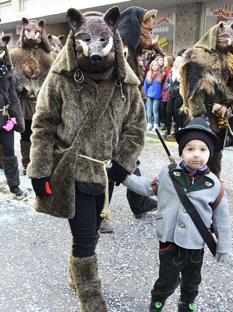 Keine Angst vor dem Jger hat diese Ripp’linger Wildsau.