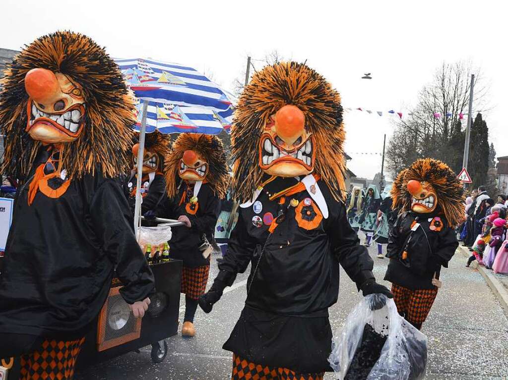 Impressionen vom Fasnachtsmntig in Bad Sckingen