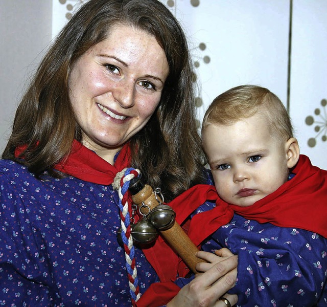 Christiane Herzog mit ihrem eigenen Schgenest-Kken Erika  | Foto: heidi fssel