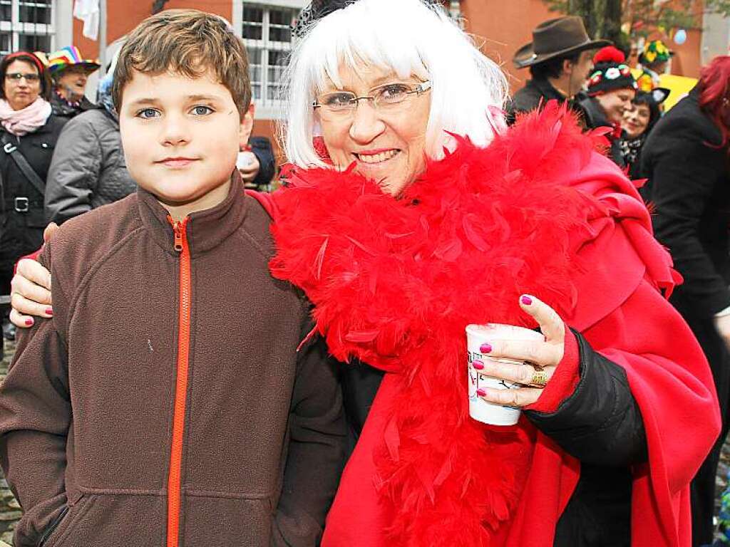 Impressionen vom Rosenmontagsumzug in Burkheim