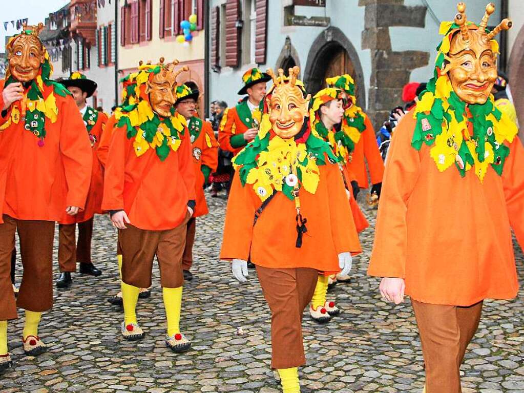 Impressionen vom Rosenmontagsumzug in Burkheim