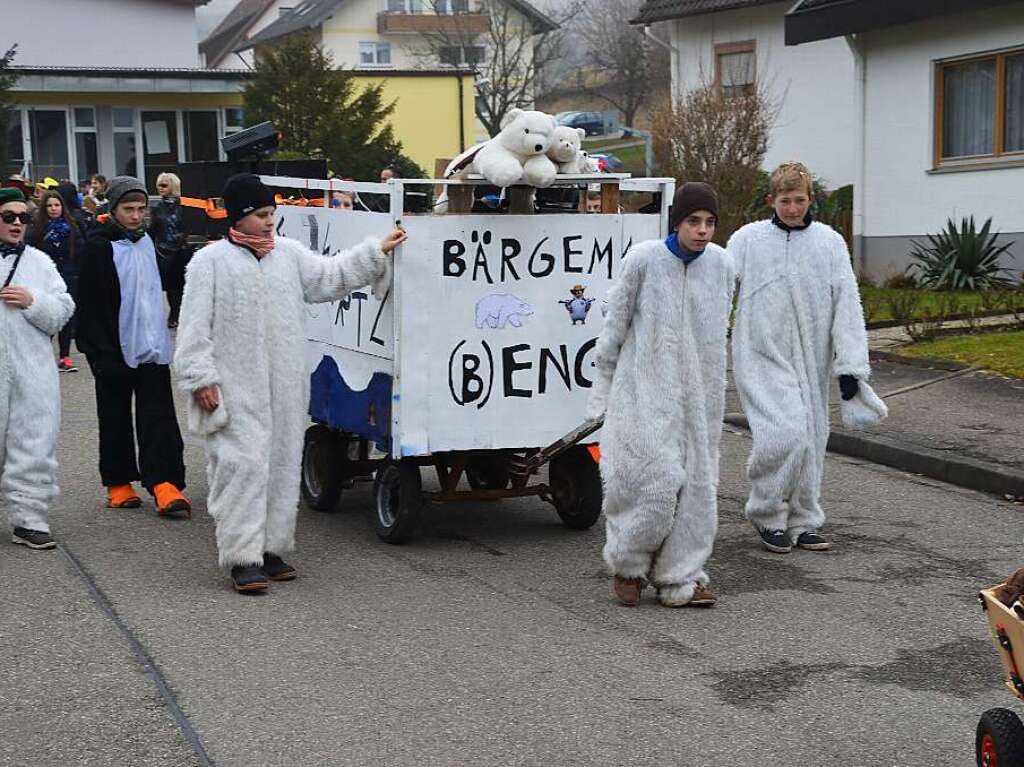 Impressionen vom Rosenmontagsumzug in Oberbergen