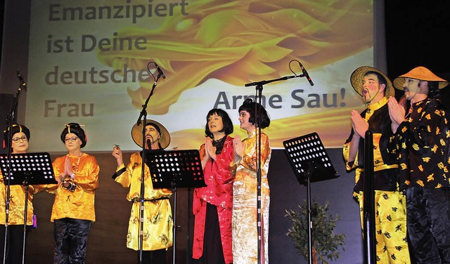 Eine chinesische Delegation deckte all...ngel und Gefahren in Heitersheim auf.  | Foto: Sabine Model