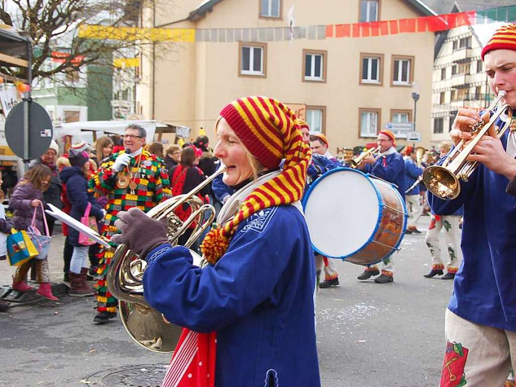 Lembacher Holderhaf und und Wangemer Narren sorgten fr Stimmung!