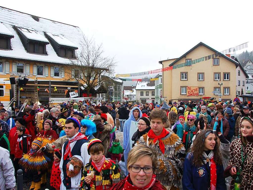 Auch nach dem Umzug war die Hlle los!