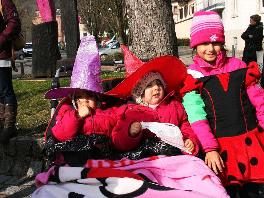 In der Innenstadt Schopfheims war am Rosenmontag beim Kinderumzug eine Menge geboten.