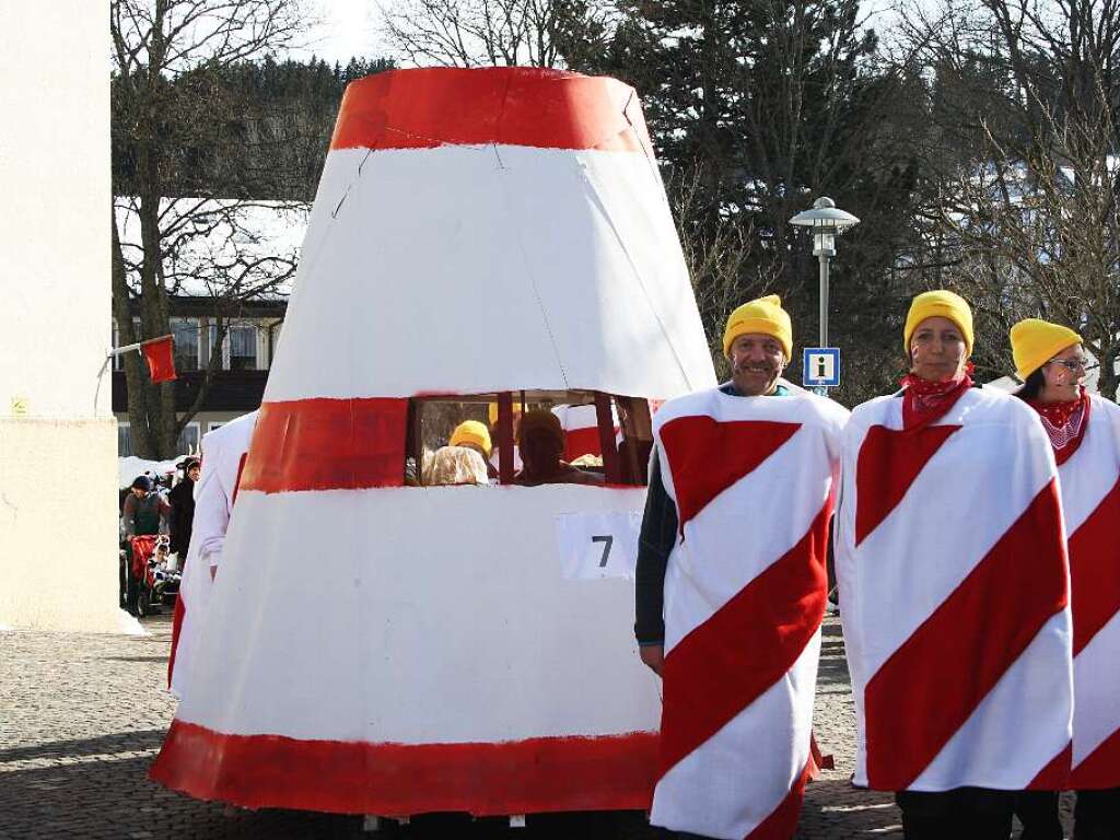 Die Familien und Freunde Gruppe sperrte die Lenzkircher Straen.