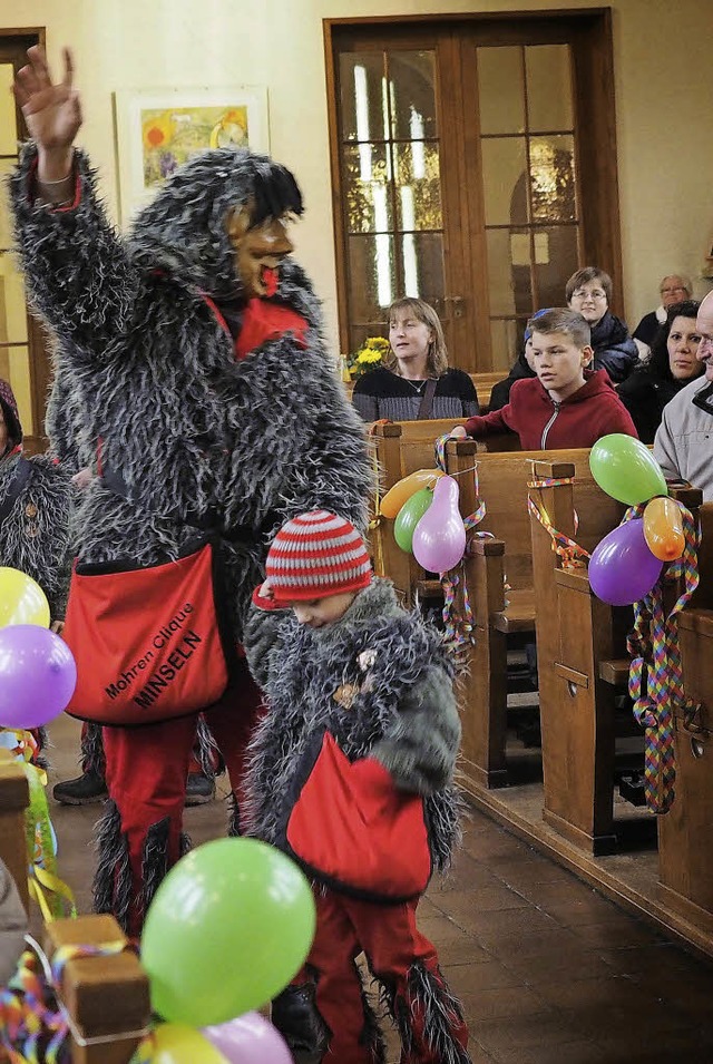 Minsler Mohren in der Christuskirche.  | Foto: Hannah Nottbrock