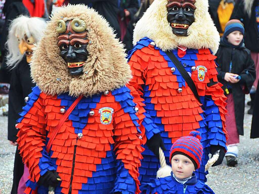 Impressionen vom Rosenmontagsumzug in Ehrenkirchen, zu dem die lberggeister eingeladen hatten.