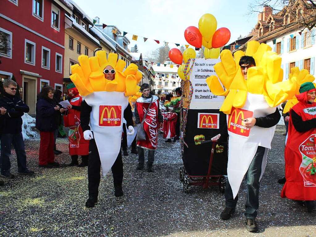 Impressionen vom Schnauer Fasnachtsumzug am Rosenmontag