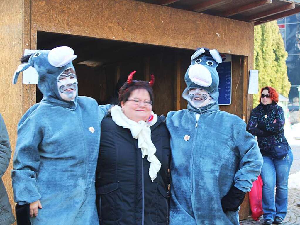 Impressionen vom Schnauer Fasnachtsumzug am Rosenmontag