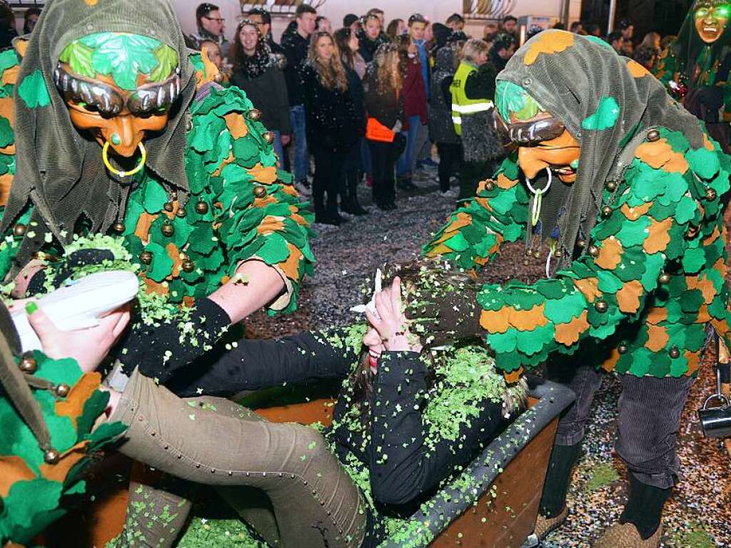 Impressionen vom Nachtumzug in Wyhlen