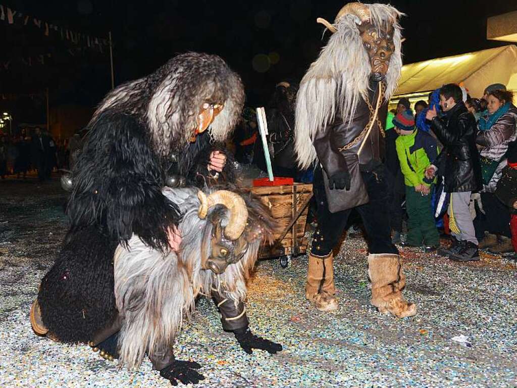 Impressionen vom Nachtumzug in Wyhlen