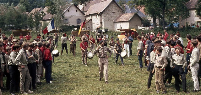 Im Jahr 1968 besuchten die Gundelfinge...anne im Vercors-Gebirge bei Grenoble.   | Foto: Privat/Gabriele Fssler