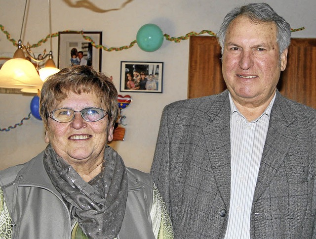 Hannelore und Hans   Trogus feierten goldene Hochzeit.  | Foto: Trogus