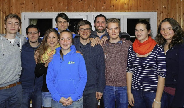 Jonas Gnnheimer, Timo Degen, Anna H...rdt und Leonie Bozenhardt (von links)   | Foto: Gerhard Wiezel