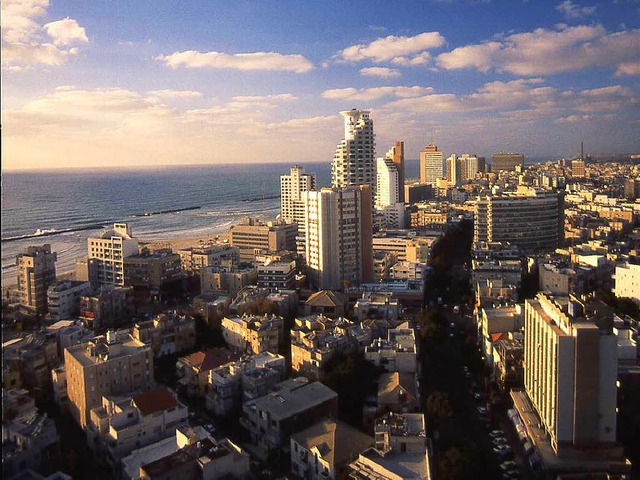 Tel Aviv von oben  &#8211; seit Jahren gibt es Beziehungen zu Freiburg.  | Foto: Privat