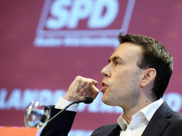 SPD-Landeschef Nils Schmid: &#8222;Wir...den-Wrttemberg keinen PeGUIDO.&#8220;  | Foto: dpa