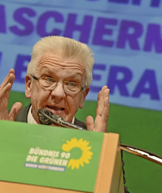 <ppp> und Amtsinhaber Winfried Kretsch...n Wahlkampf noch nichts wissen. </ppp>  | Foto: dpa