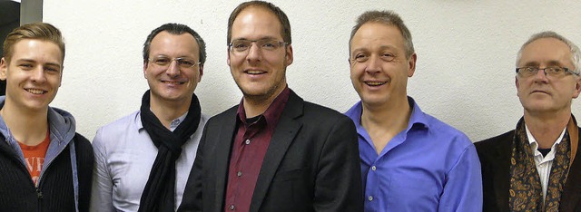 Die neuen und die bisherigen Vorsitzen... Barth und Bernd Frstos (von links).   | Foto: Privat