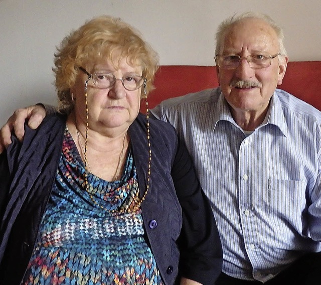 Gertrud und Theodor Pfost   | Foto: Johanna Hgg