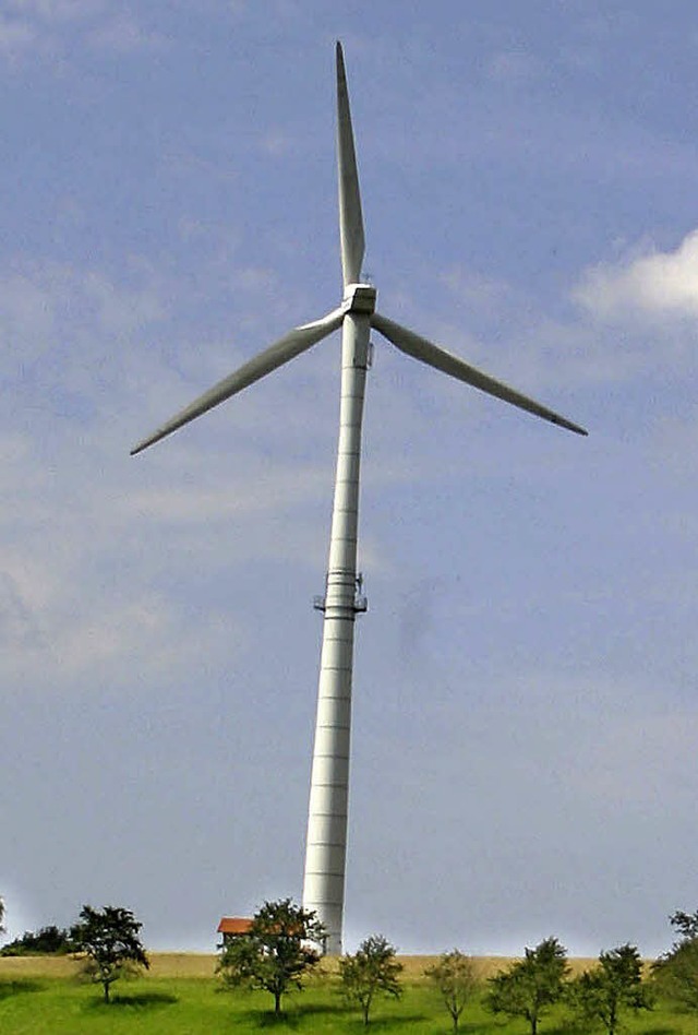 Meienheim bekommt eine Windkraftanlage.   | Foto: archivbild: h. fssel
