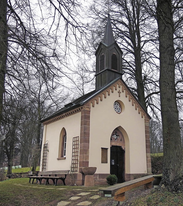 Ein Kleinod im Walde: Die Wpplinsberger Kapelle  | Foto: Georg Vo