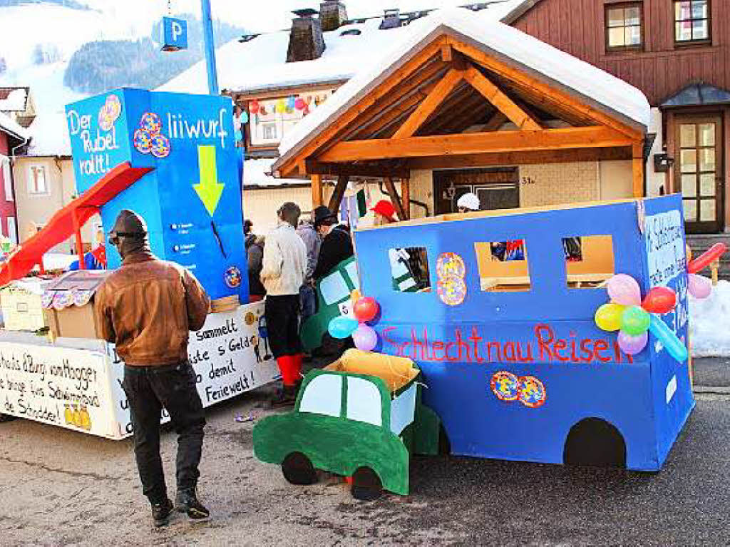 Impressionen vom Todtnauer Fasnachtsumzug