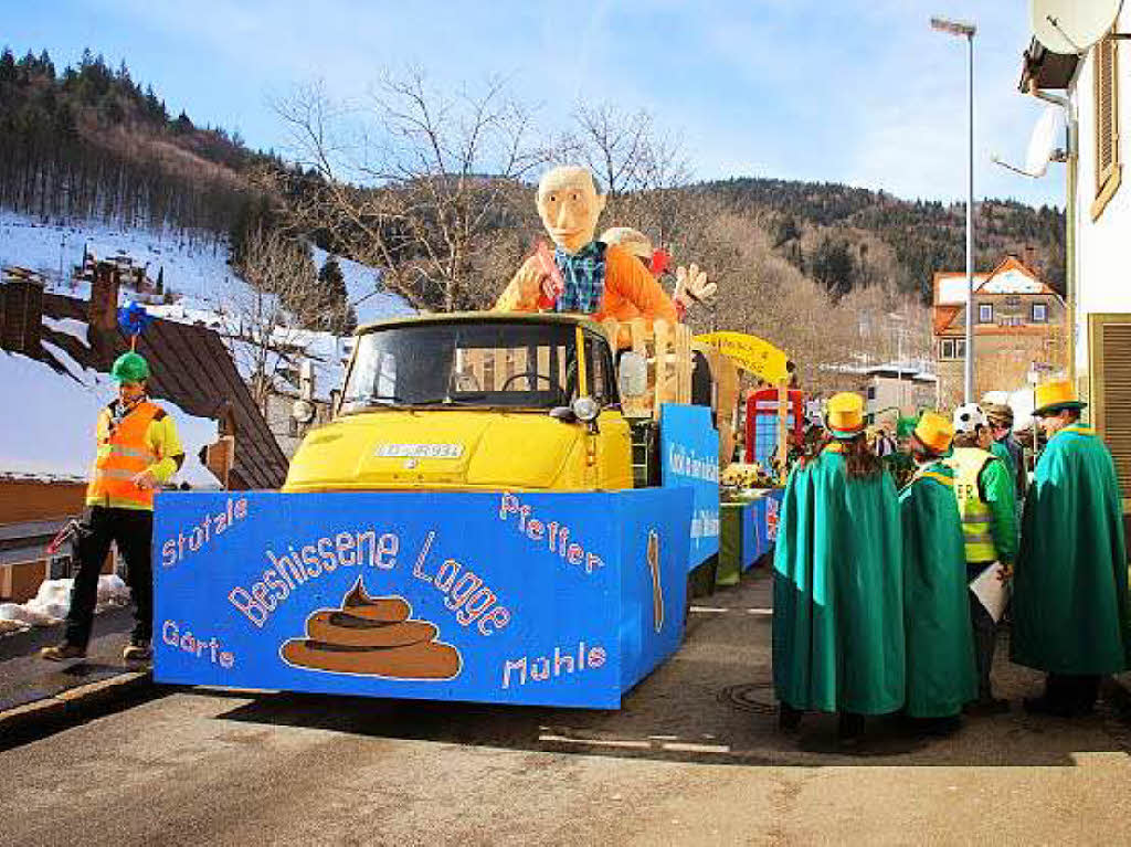 Impressionen vom Todtnauer Fasnachtsumzug