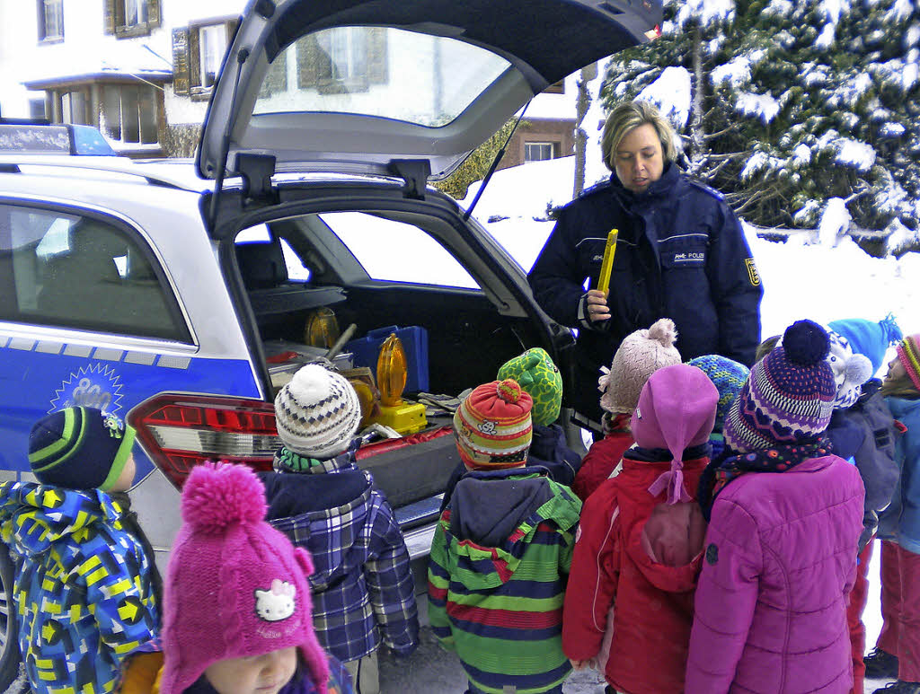 Polizei im Kindergarten Bettmaringen - Stühlingen - Badische Zeitung