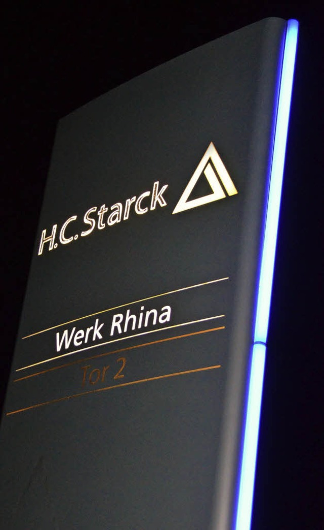 Im Werk Rhina kann H. C. Starck die Ka...t fr Tantal und Niob nun erweitern.   | Foto: Winfried Dietsche