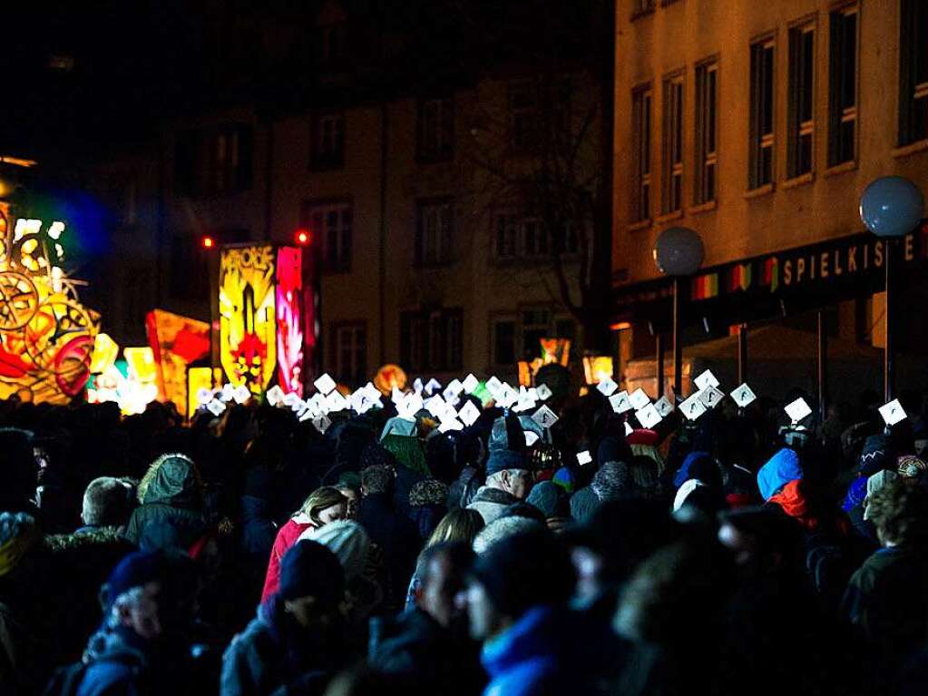 Ritual am Rheinknie: Der Morgestreich erffnet die Basler Fasnacht.