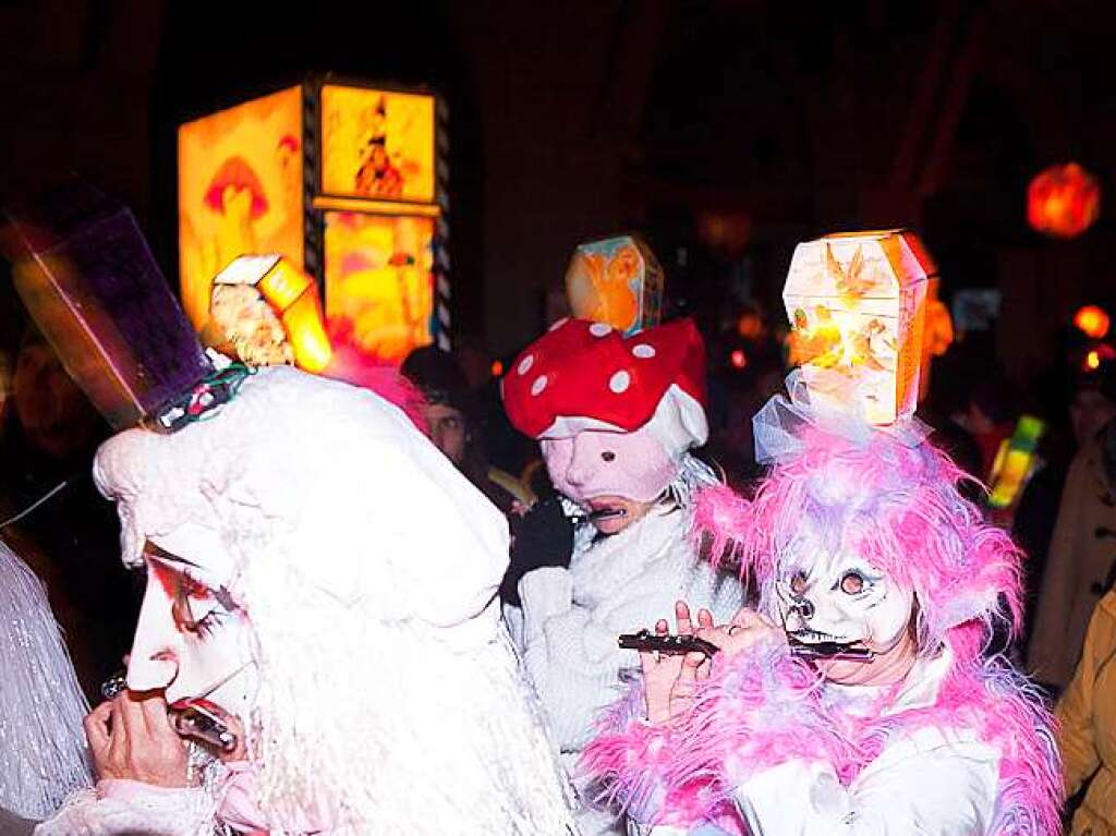 Ritual am Rheinknie: Der Morgestreich erffnet die Basler Fasnacht.