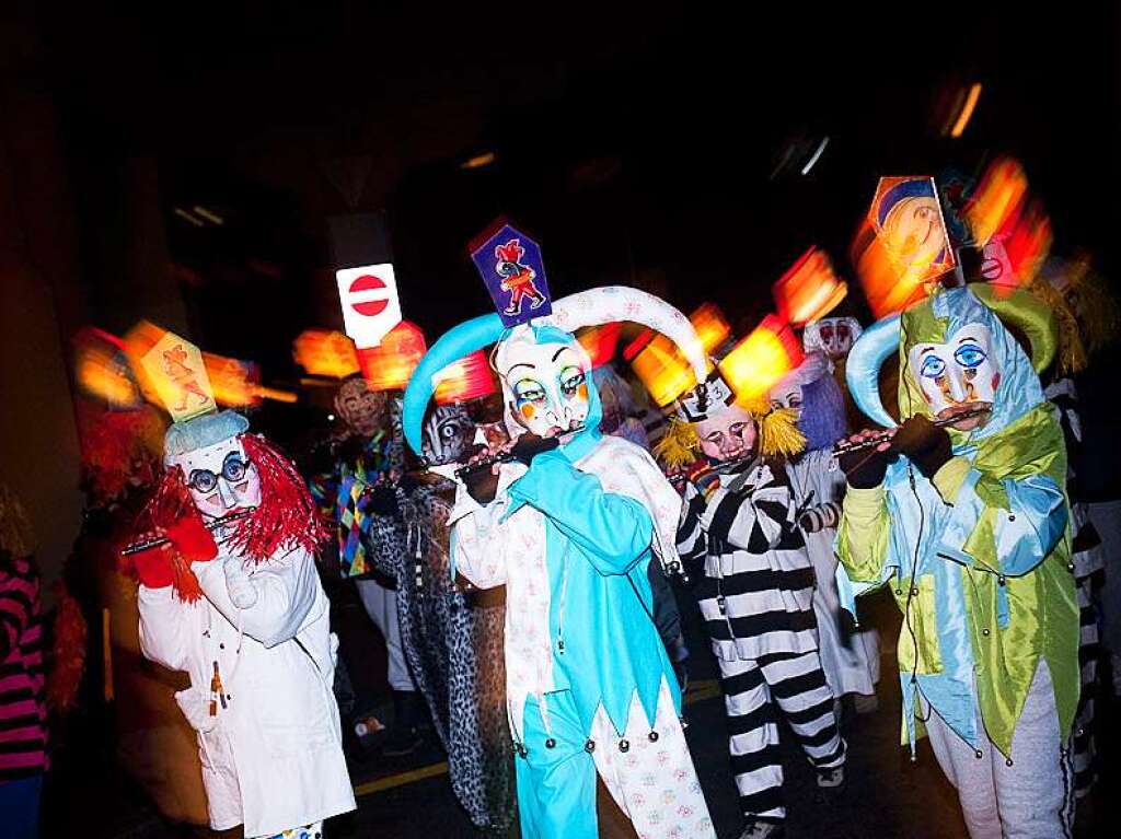 Ritual am Rheinknie: Der Morgestreich erffnet die Basler Fasnacht.