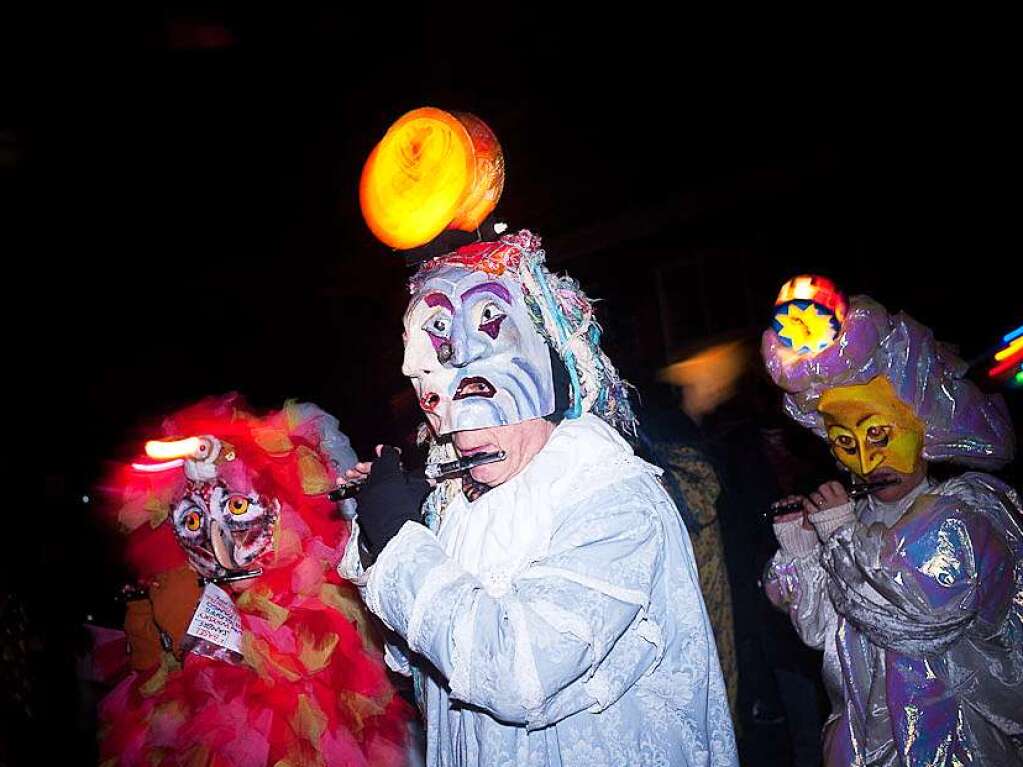 Ritual am Rheinknie: Der Morgestreich erffnet die Basler Fasnacht.