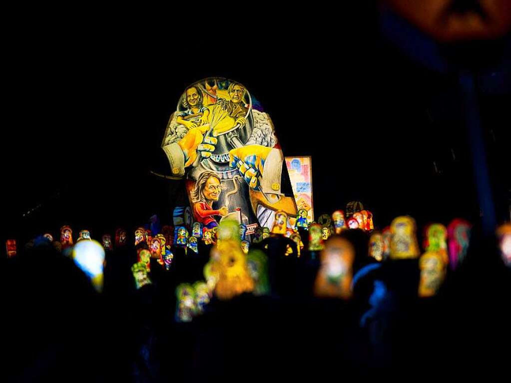 Ritual am Rheinknie: Der Morgestreich erffnet die Basler Fasnacht.