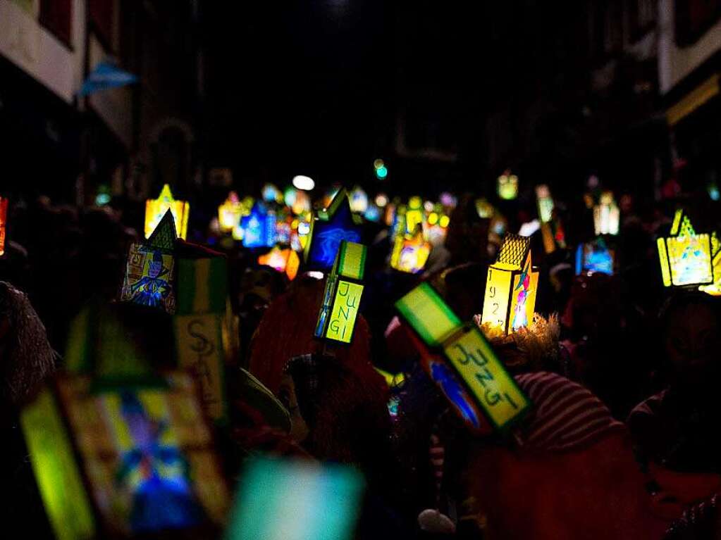 Ritual am Rheinknie: Der Morgestreich erffnet die Basler Fasnacht.