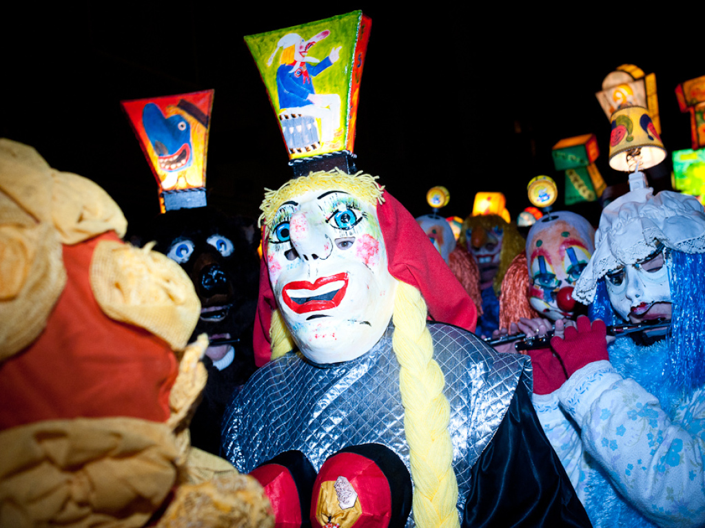 Ritual am Rheinknie: Der Morgestreich erffnet die Basler Fasnacht.