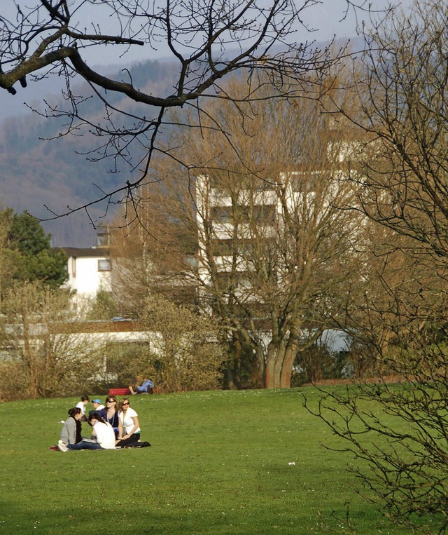 Eine Grillstelle und Sitzmglichkeiten...r Stadtpark fordern die Freien Whler.  | Foto: Frank Kiefer